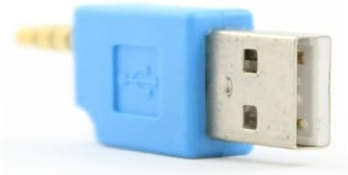 SANOXY Data Charger Dongle Adapter for iPod Shuffle 2nd Gen (Blue) in Saudi Arabia
