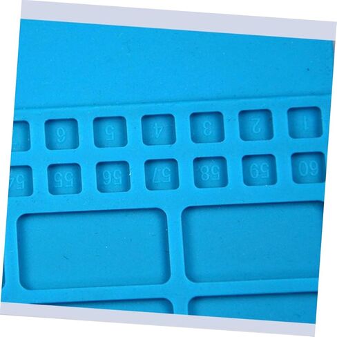 Magnetic Silicone Cell Phone Repair Mat for Digital Equipment Maintenance Large Heat Resistant Workbench in Sky-Blue for Electronics Repair in Saudi Arabia