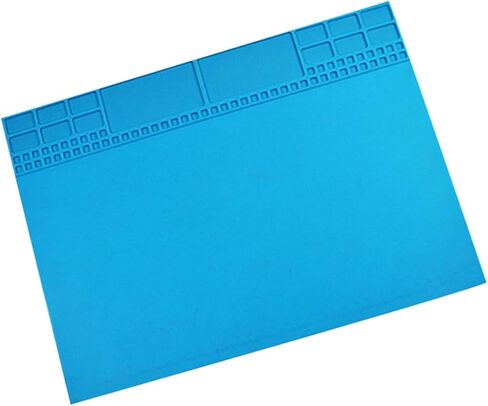 TEHAUX Magnetic Silicone Cellphone Repair Mat Large Heat Resistant Workbench for Mobile Phone Computer Maintenance for Electronics Repair with Scratch in Saudi Arabia