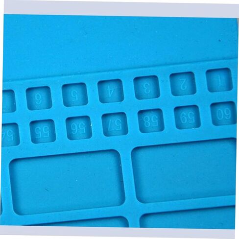 TEHAUX Magnetic Silicone Cellphone Repair Mat Large Heat Resistant Workbench for Mobile Phone Computer Maintenance for Electronics Repair with Scratch in Saudi Arabia