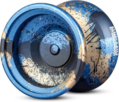 TK2 Metal Yoyo Professional للأطفال من سن 8 إلى 12 عامًا والبالغين - يويو غير مستجيب للمبتدئين والمسرحيات الاحترافية، 10 أوتار إضافية، ومحمل دقيق (ذهبي) in Kuwait