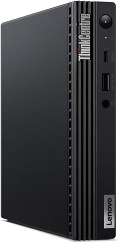 كمبيوتر سطح المكتب الصغير Lenovo ThinkCentre M75q Business (AMD Ryzen 5 PRO 5650GE، AMD Radeon، 16GB DDR4، 4TB PCIe SSD، WiFi 6، Bluetooth 5.4، 65W PSU، RJ-45، 1 Display Port، HDMI، Win 11 Home) مع حقيبة ظهر مميزة in Saudi Arabia