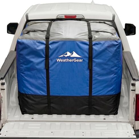 TruckDuffle Truck Bed Storage Bag – Expands Up To 70 Cu Ft – Weatherproof Cargo Organizer – Waterproof Heavy-Duty Soft-Shell Material – Alternative to Tonneau Cover – Fits Compact to Heavy Duty Beds in Saudi Arabia