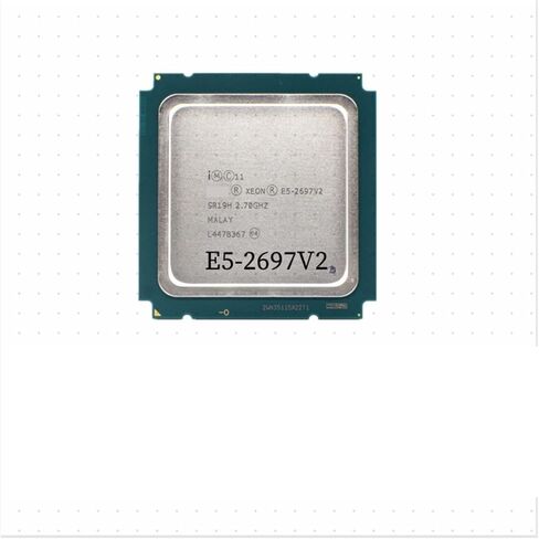 معالج وحدة المعالجة المركزية Xeon E5-2697v2 E5 2697v2 2697 V2 2.7 جيجا هرتز اثني عشر نواة وأربعة وعشرون خيط 30 متر 130 واط LGA 2011 in Saudi Arabia
