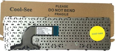 Cool-See US Laptop Keyboard with Frame for HP Pavilion 15E 15N 15T 15-N 15-E 15-E000 15-N000 15-N100 15T-E000 15T-N100 15-e087sr 708168-001 710248-001 749658-001 719853-001 9Z.N9HSQ.001 in Saudi Arabia