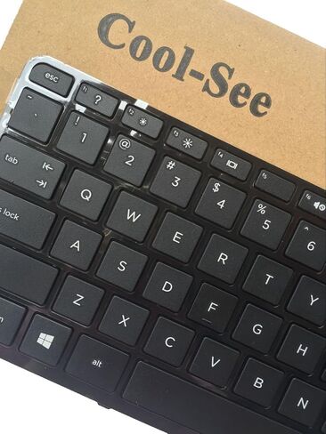 Cool-See US Laptop Keyboard with Frame for HP Pavilion 15E 15N 15T 15-N 15-E 15-E000 15-N000 15-N100 15T-E000 15T-N100 15-e087sr 708168-001 710248-001 749658-001 719853-001 9Z.N9HSQ.001 in Saudi Arabia