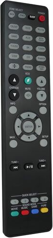 جهاز تحكم عن بعد بديل بالأشعة تحت الحمراء لجهاز Denon Ultra Home Theater AV RC-1219 AVR-X4500H AVC-X6700H RC-1221 AVR-X8500HA AVC-A110 RC-1240 AVR-X6700H AVR-X4700H AVR-S660H AVR-S650H RC-1250 AVC-A1H in Kuwait