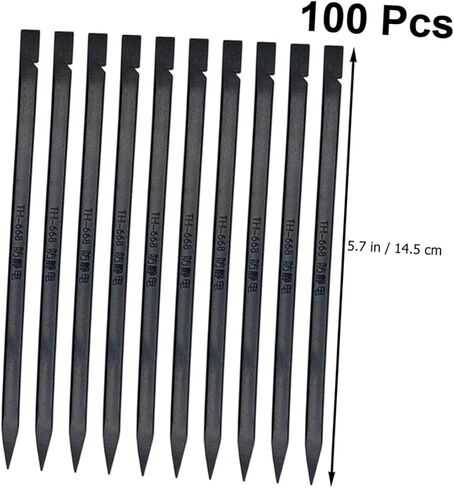 NUOBESTY 100PCS Anti-Static Spudger Repair Tool Kit Double-Headed Opening Pry Sticks for Mobile Phones Tablets and Laptops Essential Prying Tools for Electronics Repair in Saudi Arabia