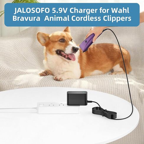 شاحن متوافق مع ماكينة الحلاقة اللاسلكية Wahl Animal، محول الطاقة لـ Wahl Arco، Bravura، Chromado، Motion، Mini Arco شاحن كليبرز لاسلكي (1881-2800) in Kuwait