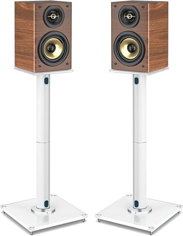Rfiver Bookshelf Speaker يقف زوجًا ، ويقع مكبر الصوت الخلفي القابل للتعديل من 32 "إلى 43" مع 360 درجة دوارة ، و 11 رطلاً ، ومجموعة من 2 لمكبرات الصوت القمر الصناعي والكتب الصغيرة in Saudi Arabia