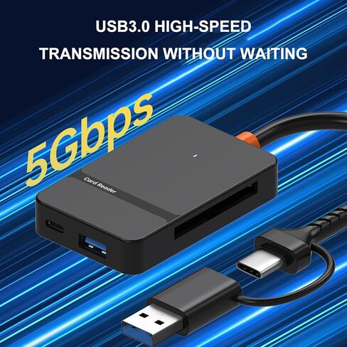 OTGs Memory Card Reader Design for TF MS Cards with USB a and Type C Fast Data Transfer Otgs Card Reader in Saudi Arabia