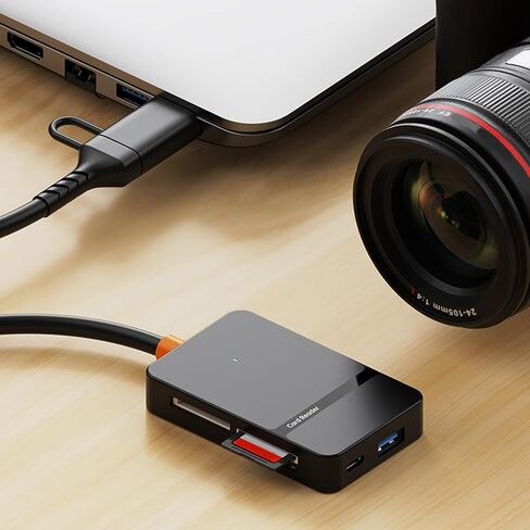 OTGs Memory Card Reader Design for TF MS Cards with USB a and Type C Fast Data Transfer Otgs Card Reader in Saudi Arabia