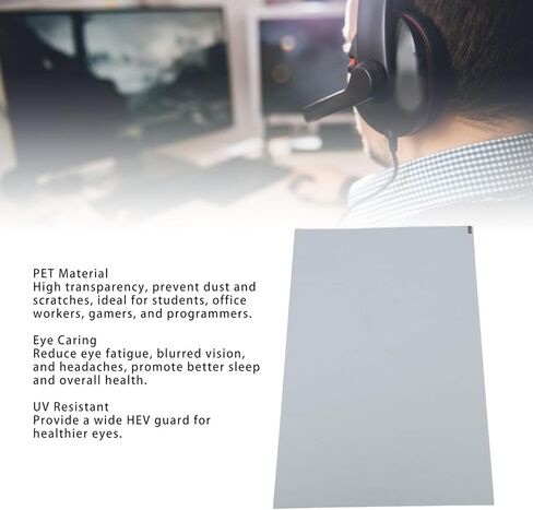 27inch Computer Blue Light Blocking Screen Protector, Anti Blue Light Filter for Computer Monitor, Anti U V Eye protections Filter Film Panel for Desktop PC U V Blocking Filter in Saudi Arabia