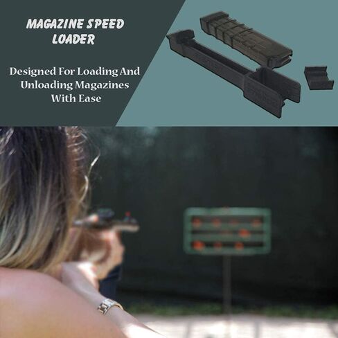 محمل السرعة RAEIND Mag لخط Stribog Grand Power SP9A1-A2-A3 9 مللي متر أداة تحميل المجلات أداة تفريغ السرعة السوداء in Kuwait