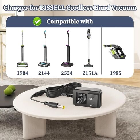 شاحن ل بيسيل 1984 2524 1985 1610982 سلك طاقة فراغ ل AirRam 21448 2151A 21512 21513 منظف محول التيار المتردد تيار مستمر محول العرض in Kuwait