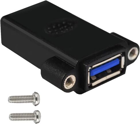 وصلات USB USB3.0 محول تركيب لوحة أنثى إلى أنثى لتمديد USB سريع وسهل وموصلات USB عالية السرعة من أنثى إلى أنثى in Kuwait