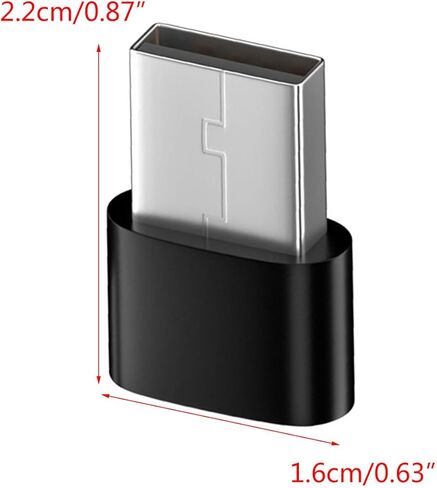 USB2.0 to Type C Converter for Connecting Traditional USB Devices to Type C Devices 480Mbps Data Transmission Converter Type C Adapter in Saudi Arabia