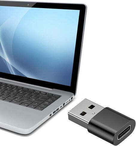 محول USB C أنثى إلى USB ذكر بسرعة نقل 480 ميجابت في الثانية غلاف معدني لأجهزة الكمبيوتر المحمولة والأجهزة اللوحية شحن النوع C أنثى إلى USB ذكر in Kuwait