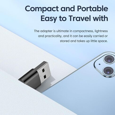 محول USB C أنثى إلى USB ذكر بسرعة نقل 480 ميجابت في الثانية غلاف معدني لأجهزة الكمبيوتر المحمولة والأجهزة اللوحية شحن النوع C أنثى إلى USB ذكر in Kuwait