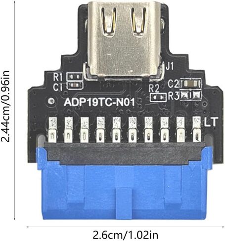 محول معدني USB 3.2 Gen1 إلى USB C مع غلاف من الألومنيوم لتبديد الحرارة الفائق ومحول USB C من الألومنيوم لفترة طويلة in Saudi Arabia