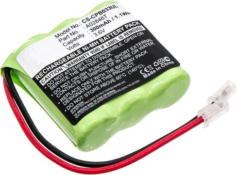 بطارية هاتف لاسلكي، 300 مللي أمبير Ni-MH، 3.6 فولت، 2/3AAA × 3، أخضر in Kuwait