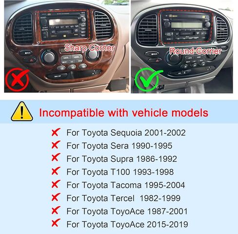 راديو ستيريو للسيارة Android 14 Double Din لسيارة Toyota 4Runner 1990-1995، راديو سيارة بشاشة لمس 7 بوصة مع Carplay لاسلكي Android Auto GPS WiFi Bluetooth RDS DSP SWC Mic كاميرا احتياطية، 2+32G in Kuwait