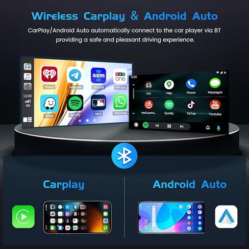 4G 64G for Nissan Sentra 2013-2017 Radio CarPlay 10.1" in-Cell Touchscreen Car Stereo Android 15 Android Auto Bluetooth 5.0 GPS WiFi 18UI Backup Camera in Saudi Arabia