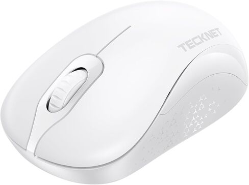 TECKNET Wireless Mouse for Laptop, 2.4GHz Computer Mouse 3 Adjustable DPI Office Cordless USB Mice with Receiver,Small to Medium Sized Hands Compatible with PC, Laptop, Desktop in Saudi Arabia