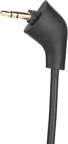 Replacement Microphone for Cloud Gaming Headset | Gold Plated 3.5mm Plug with Noise Reduction, No Oxygen Copper Core for Enhanced Bass & Clear Gaming Audio in Saudi Arabia