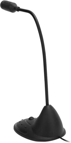 3.5mm Round Plug, Driver Desktop Capacitive Microphone for Computer Gaming, Live Broadcast, Sound Amplifier in Saudi Arabia
