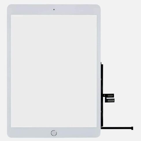 Wholesale Replacement for iPad 8th Generation 2021 10.2" Glass Digitizer Touch Screen Lens w/Home Button A2429 A2428 A2270 USA (Black + Button) in Saudi Arabia