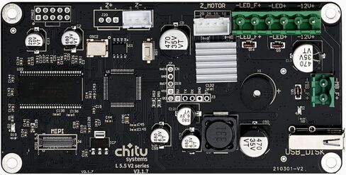 لوحة رئيسية لأنظمة Chitu لـ Elegoo Mas/Mars pro/Mars 2 pro/Mars 2 Original L V2 32Bit تدعم اللوحة الأم مع شاشة LCD (لـ ELEGOO Mars، Sharp 5.5 الثابتة) in Kuwait