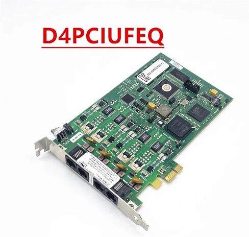 D4PCIUFEQ D 4PCIU PCIE بطاقة تناظرية رباعية الاتجاه D4PCIUFEW (A) يمكن استخدامها لمكالمات الفاكس وضغط الترميز in Saudi Arabia