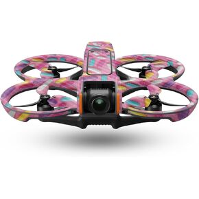 جلد الطائرة بدون طيار من ألياف الكربون متوافق مع DJI Avata 2 (2024) - الرشات - غطاء لاصق واقٍ من الفينيل 3M ممتاز - سهل الاستخدام | صُنع في الولايات المتحدة الأمريكية بواسطة MightySkins in Kuwait