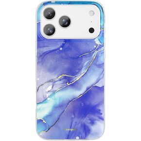 SCORPIFY for iPhone 17 Pro Max Case [Compatible with MagSafe] with Gleam Pearl Luster,Cute Clear Magnetic Phone Cover Bumper for Women Girls,Glitter Sparkle Silver Foil Flakes & Mother-of-Pearl Design in Saudi Arabia