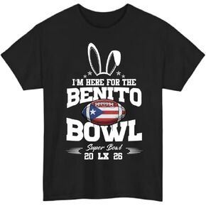 Bad Game Day Bunny Football T-Shirt, Funny Sports Fan Graphic Tee, Halftime Humor Shirt (Small) Black in Kuwait