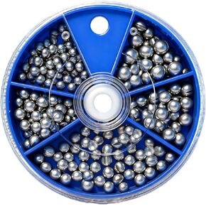 الصيد 117 قطعة/205 قطعة الوزن الغطاسون 6 أحجام/5 أحجام الرصاص الأوزان الجولة سبليت النار ثقالة للإزالة البيض الغطاسون عدة in Kuwait