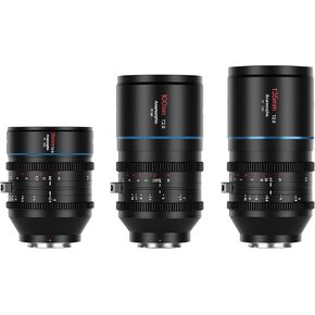 SIRUI 135mm T2.9 1.8X Full-Frame Anamorphic Lens, Telephoto Anamorphic Lens (Venus 135mm E Mount, Blue Flare) in Kuwait
