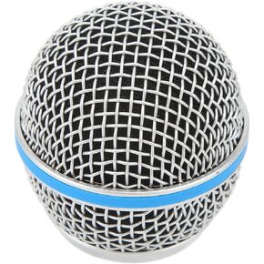 Zerodis Microphone Ball Head Mesh Grill Pop Filters Steel Spiral Grille Microphon Ball Head Replacement Inner Foam Filter for Reducing Wind Pop Noises Microphone Mesh Grill in Saudi Arabia