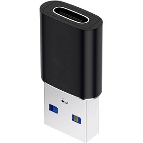 Portable USB3.0 to Type C Adapter Converters Easy Installation Durability Aluminum Construction Supports Fast Charging USB Type C Adapter in Kuwait