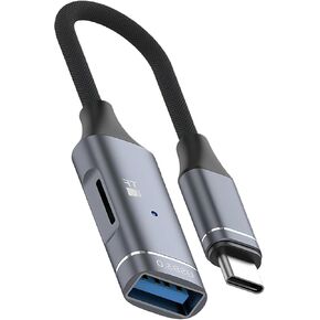 Highly Speed USB C to USB Converter Adapter 5Gbps Data Transfer Durability Aluminum Alloy Adapter for Electronics Gadget USB C to USB in Kuwait
