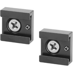Kisangel 2pcs Cold Shoe Adapter Mount Bracket Quick Release Flash Stand Holder Compatible with Camera Lighting Equipment for Photography Studio Use Black in Saudi Arabia
