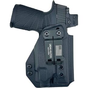 متوافق مع SIg P365/XL مع حافظة TLR-8 Sub Kydex - جاهزة بصريًا - داخل حزام الخصر المخفي - حافظة قابلة للتعديل والاحتفاظ - مصنوعة في الولايات المتحدة الأمريكية باليد اليسرى in Kuwait