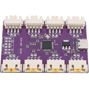وحدة تسلسلية TTL من USB إلى 8 قنوات، محول CH348 متعدد القنوات عالي السرعة مع واجهة من النوع C، لنظام التشغيل WindowsLinux OSX in Kuwait