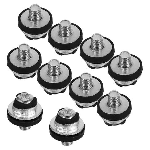 TEHAUX 10pcs Mini Hard Drive Screws M3 X 8.7mm with Shock Absorption for Computer Repair Micro Screws Compatible with Servers and Workstations in Saudi Arabia