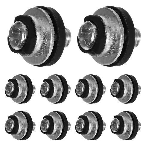 10pcs Mini Computer Hard Drive Screws M3 Φ8x8.7mm Fastening Replacement Screws for PC Case and Gaming Electronics Repair in Kuwait