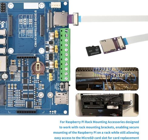 Micro SD Male to Female Flexible Extension Cable, 15cm/5.9in Micro SD Card Extension Adapter, Compatible with Raspberry Pi, Arduino, 3D Printers, and Other Devices, 2pcs in Saudi Arabia