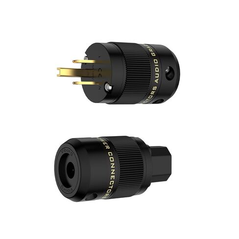 Tertullus HiFi Power Plug Gold-Plating Hi-End Audio Power Plug IEC C15, 10A 250V - 15A 125V for DIY Audiophile in Kuwait