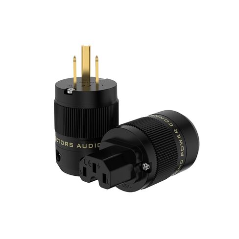 Tertullus HiFi Power Plug Gold-Plating Hi-End Audio Power Plug IEC C15, 10A 250V - 15A 125V for DIY Audiophile in Kuwait