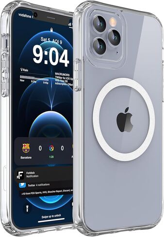WRJ Magnetic Clear Case for iPhone 7/8/SE 2022/SE 2020 4.7-Inch,[Compatible with Magsafe] [Military Grade Drop Protection] Non-Yellowing Anti-Scratch Ultra Slim Transparent Shockproof Phone Case-Clear in Saudi Arabia